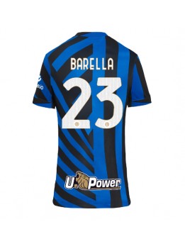 Inter Milan Nicolo Barella #23 Zenski Domaci Dres 2024-25 Kratak Rukavima